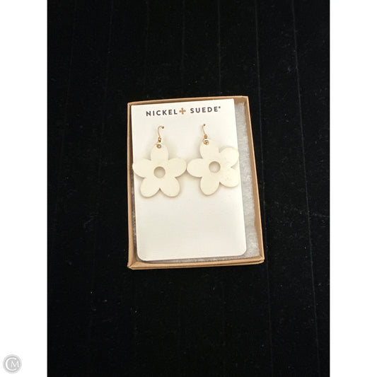 Earrings Dangle/drop By Nickel & Suede