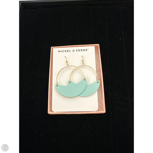 Earrings Dangle/drop By Nickel & Suede