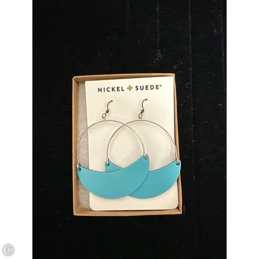 Earrings Dangle/drop By Nickel & Suede