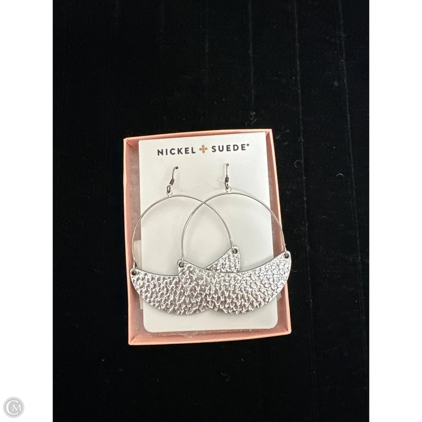 Earrings Dangle/drop By Nickel & Suede