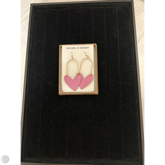 Earrings Dangle/drop By Nickel & Suede