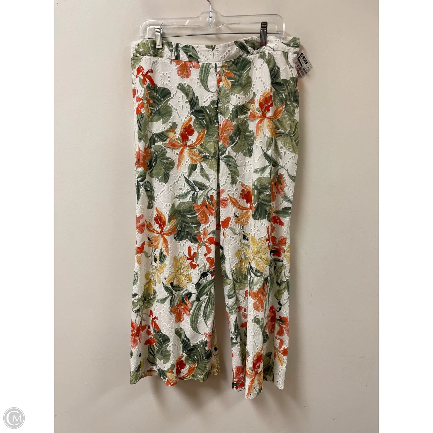Pants Wide Leg By Chicos In White, Size: 6