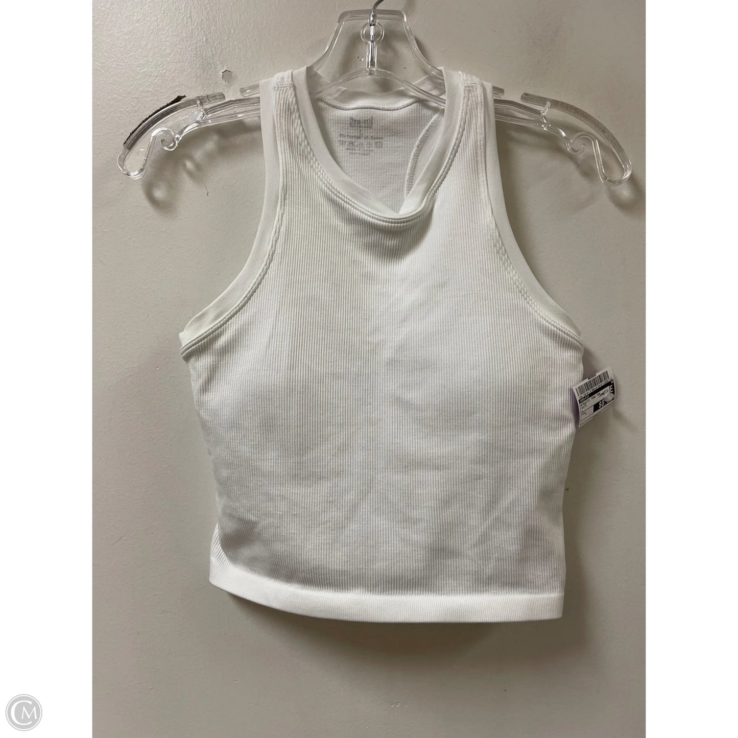 Athletic Tank Top By Pro-fit In White, Size: L