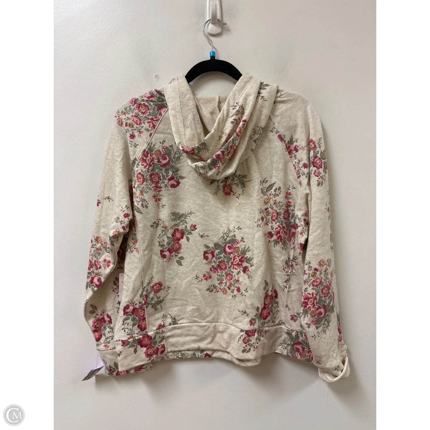 Sweatshirt Hoodie By Lc Lauren Conrad In Cream, Size: S