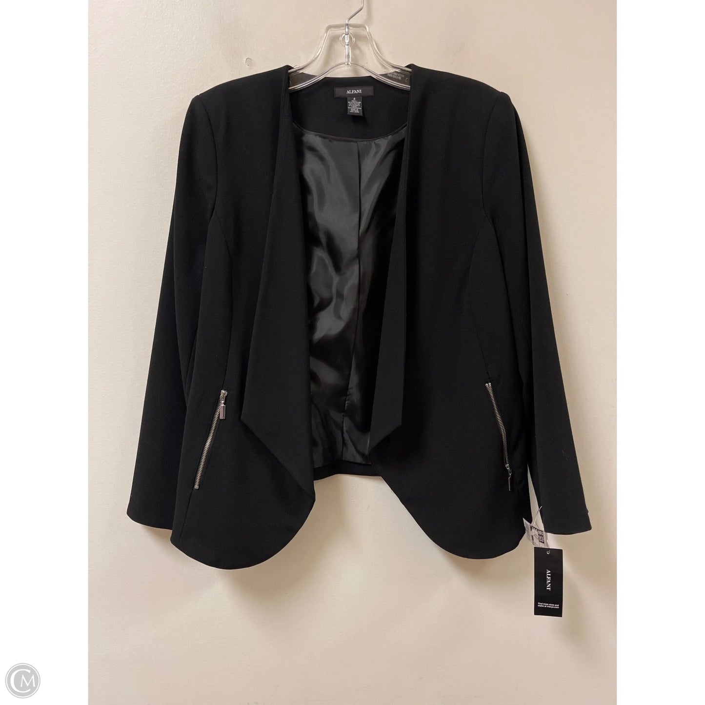 Blazer By Alfani In Black, Size: S