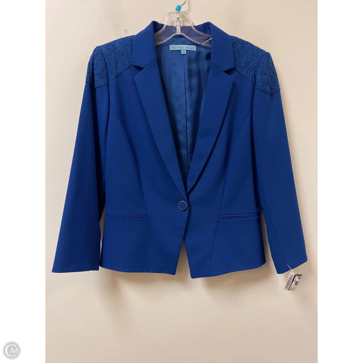 Blazer By Antonio Melani In Blue, Size: M