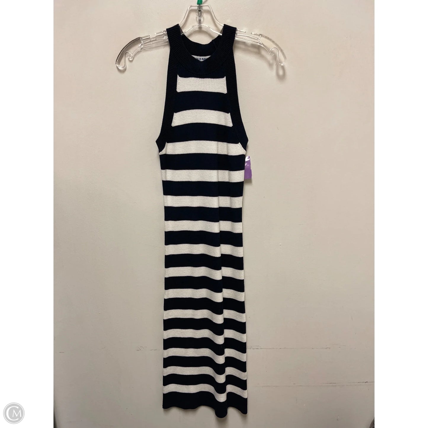 Dress Casual Maxi By Old Navy In Striped Pattern, Size: Xsp
