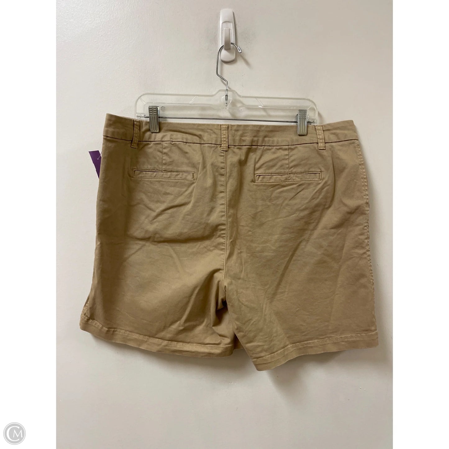 Shorts By Daily Ritual In Tan, Size: 16