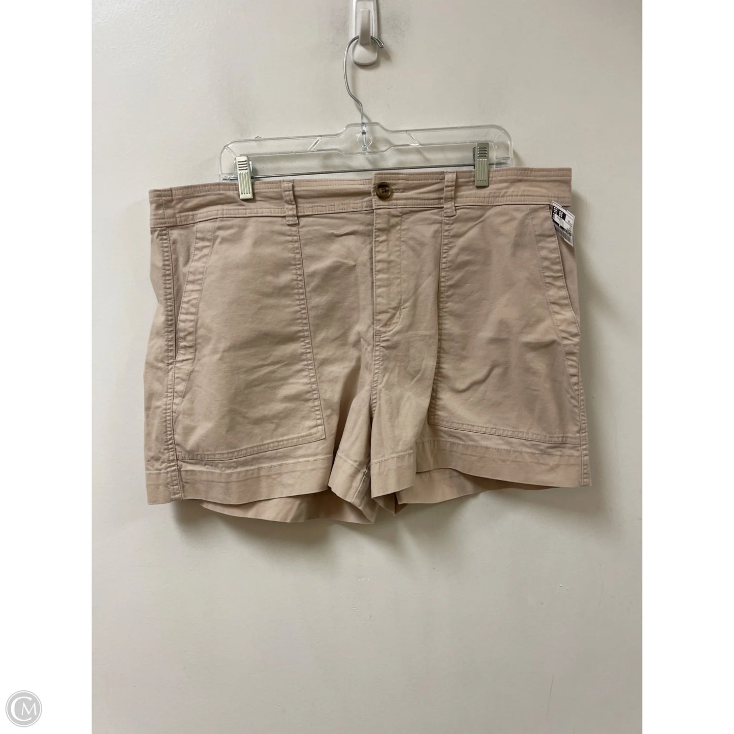 Shorts By A New Day In Tan, Size: 18