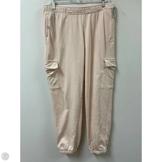 Athletic Pants By Reebok In Peach, Size: L