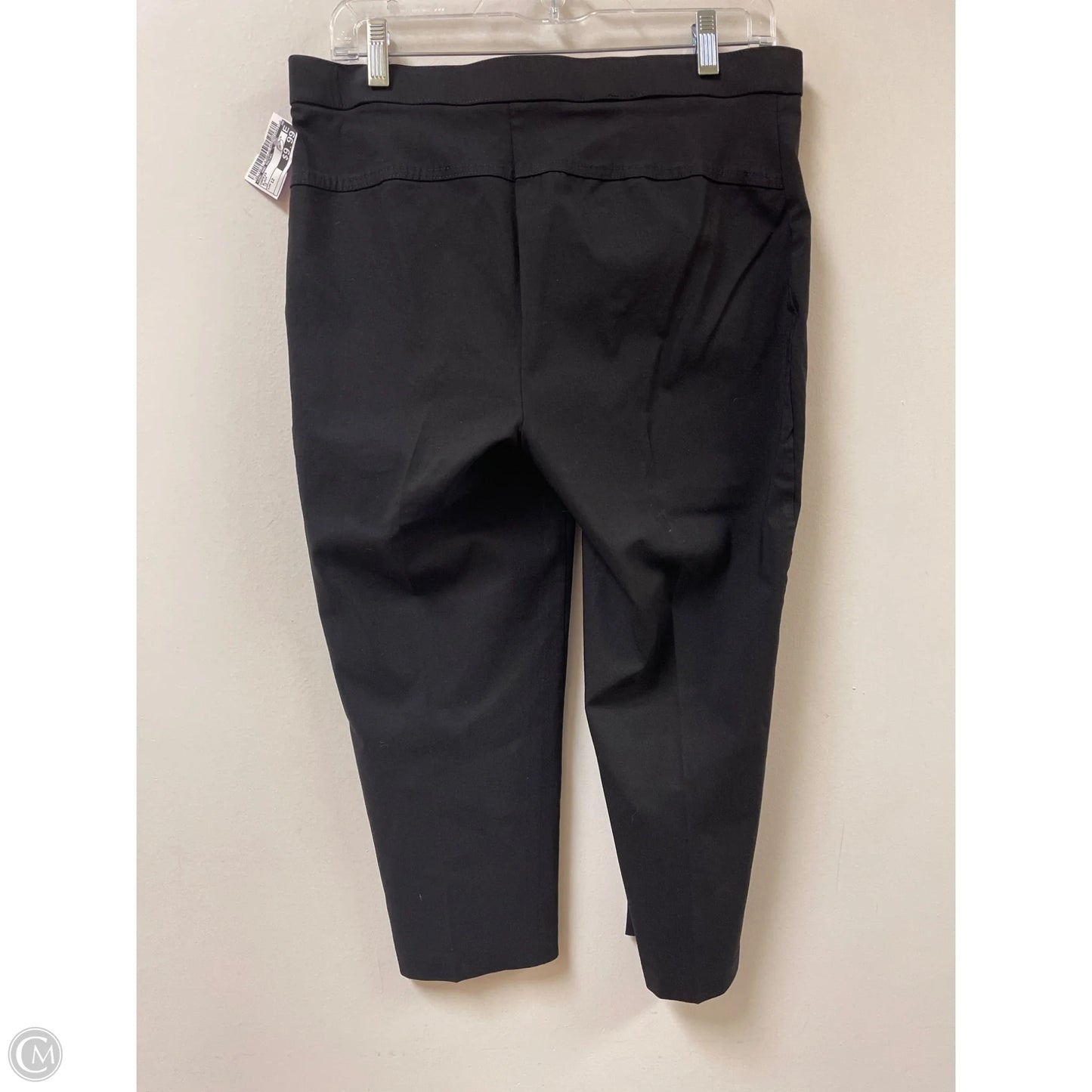 Capris By Zac And Rachel In Black, Size: 12