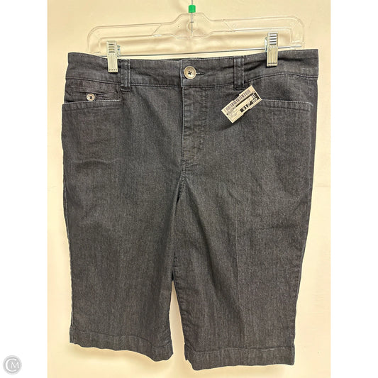 Shorts By Bandolino In Blue Denim, Size: 12p
