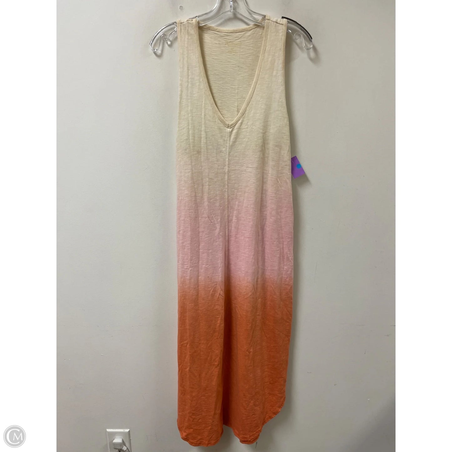 Dress Casual Maxi By Natural Reflections In Cream, Size: M