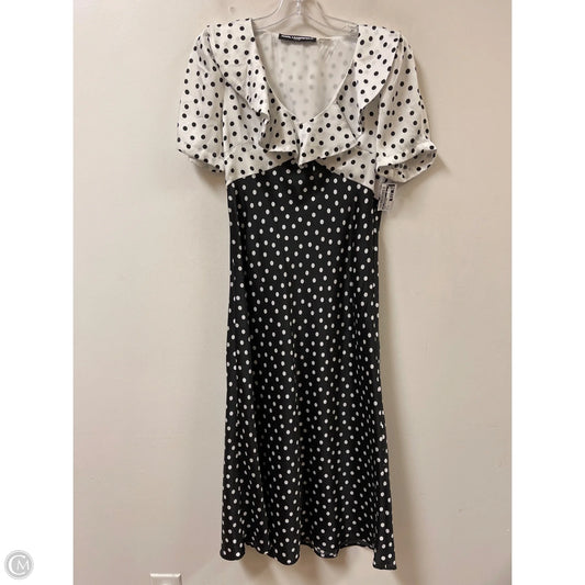 Dress Designer By Karl Lagerfeld In Black, Size: S