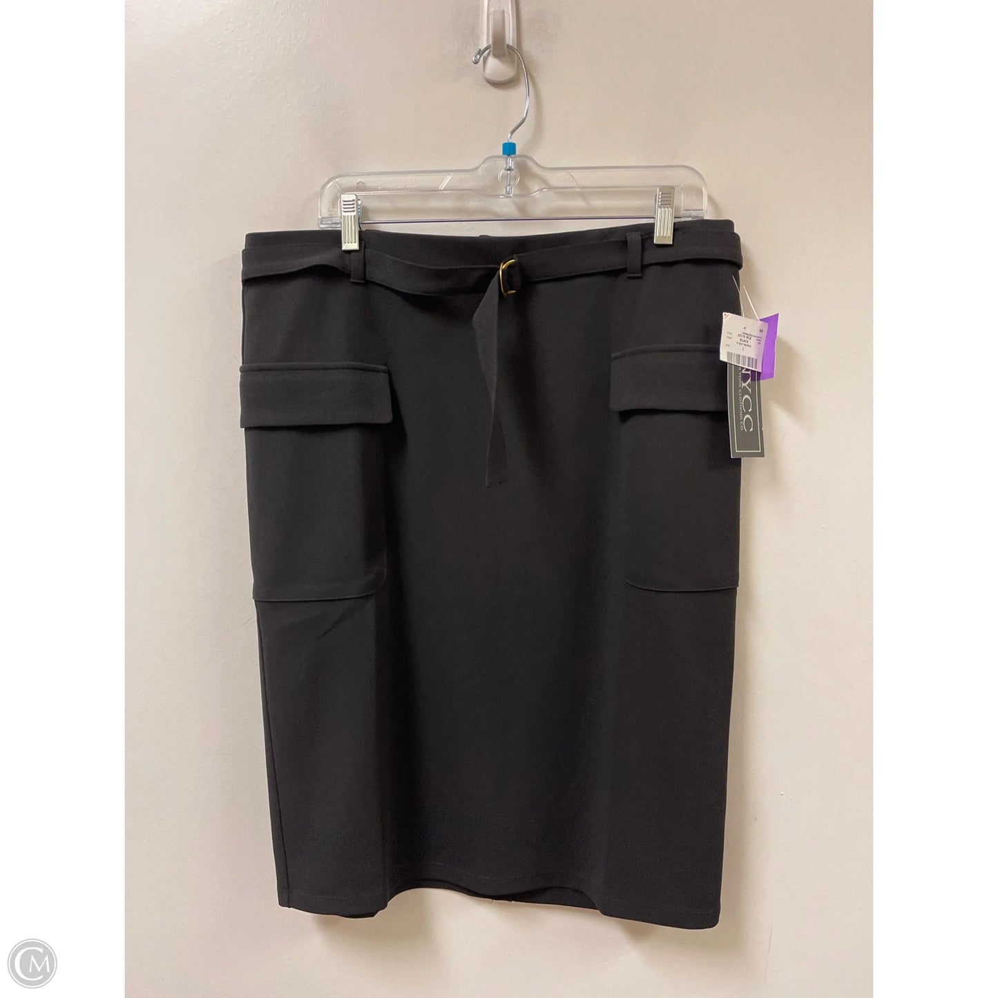 Skirt Midi By New York And Co In Black, Size: 12