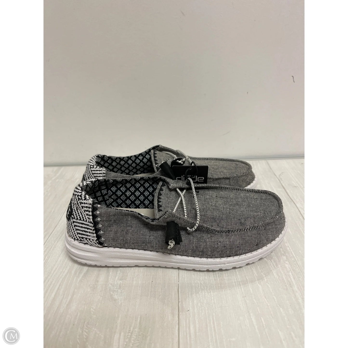 Shoes Flats By Hey Dude In Black, Size: 8
