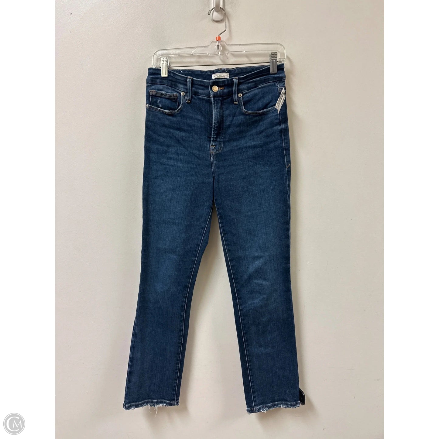 Jeans Boot Cut By Good American In Blue Denim, Size: 6
