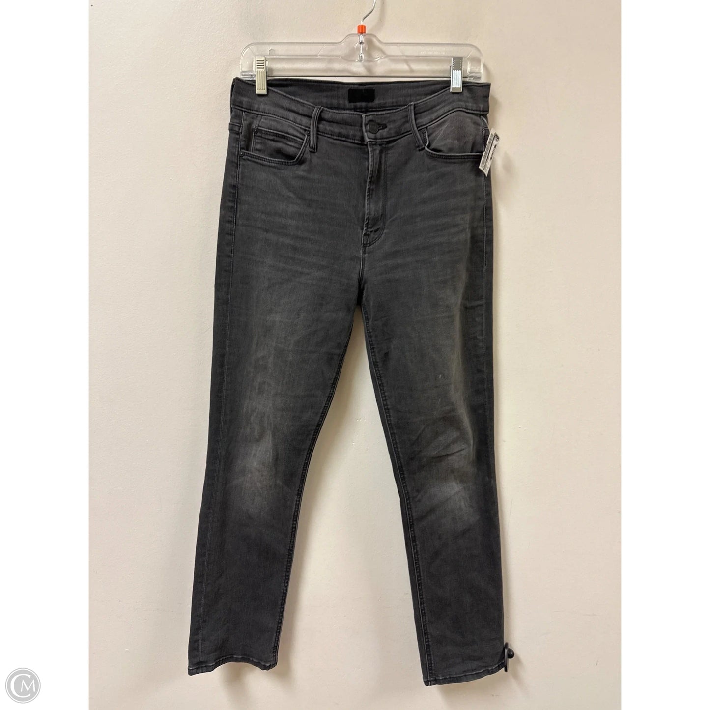 Jeans Skinny By Mother In Black, Size: 8