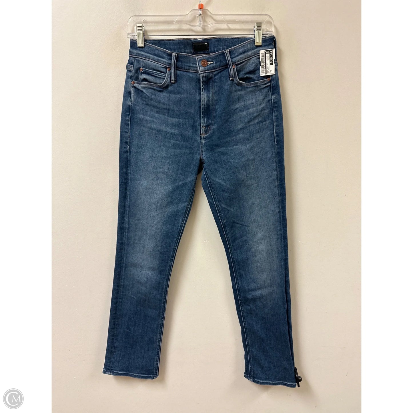 Jeans Boot Cut By Mother In Blue Denim, Size: 8
