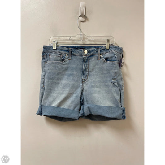 Shorts By Seven 7 In Blue Denim, Size: 14