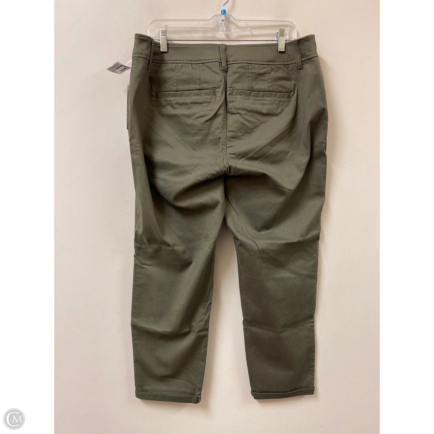 Pants Cropped By 41 Hawthorn In Green, Size: 14