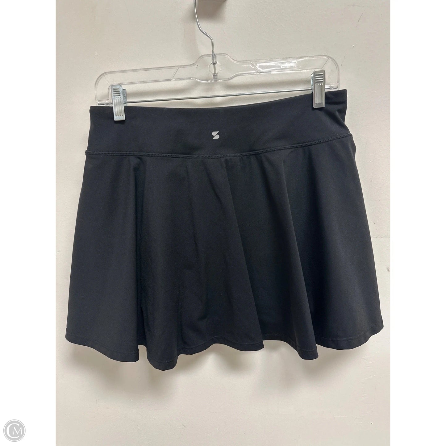 Athletic Skort By Clothes Mentor In Black, Size: L