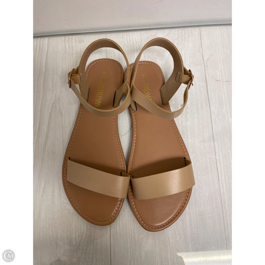 Sandals Flats By Dream Pairs In Cream, Size: 10