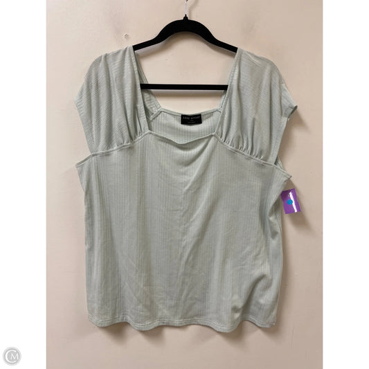 Top Sleeveless By Lane Bryant In Green, Size: 1x