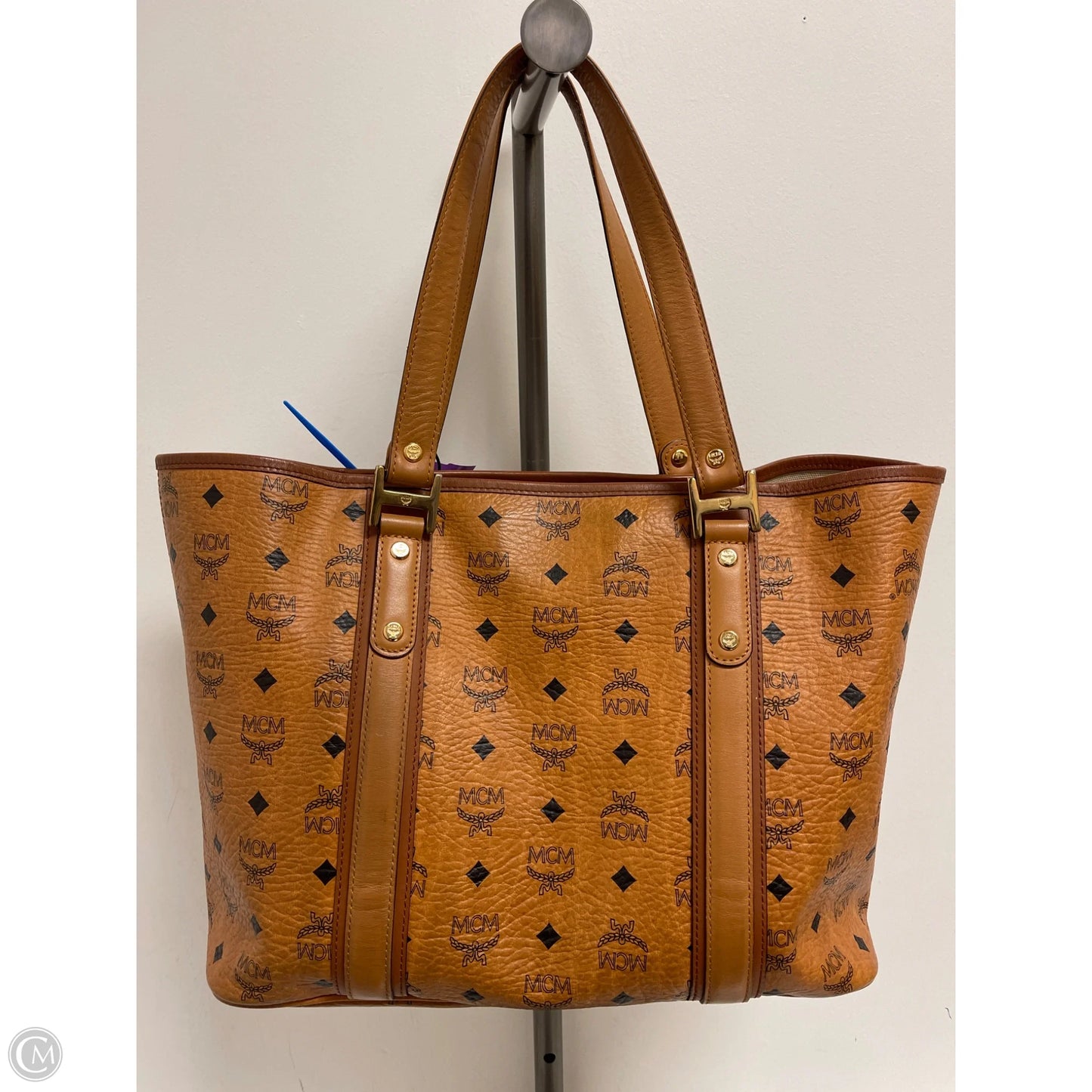 Handbag Luxury Designer By Mcm, Size: Large