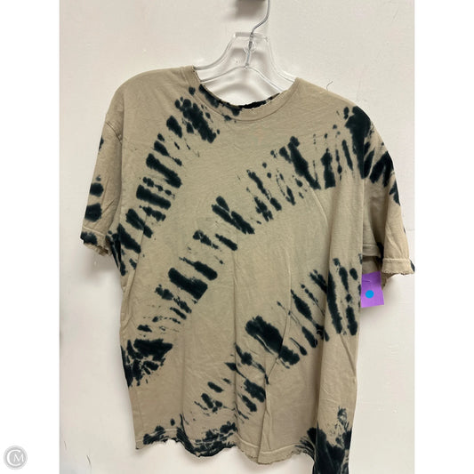 Top Short Sleeve By Clothes Mentor In Tie Dye Print, Size: S