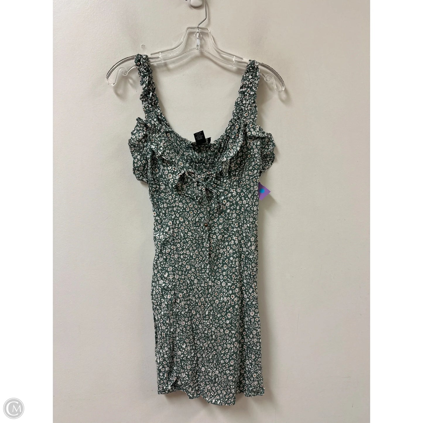 Dress Casual Short By Angie In Green, Size: M