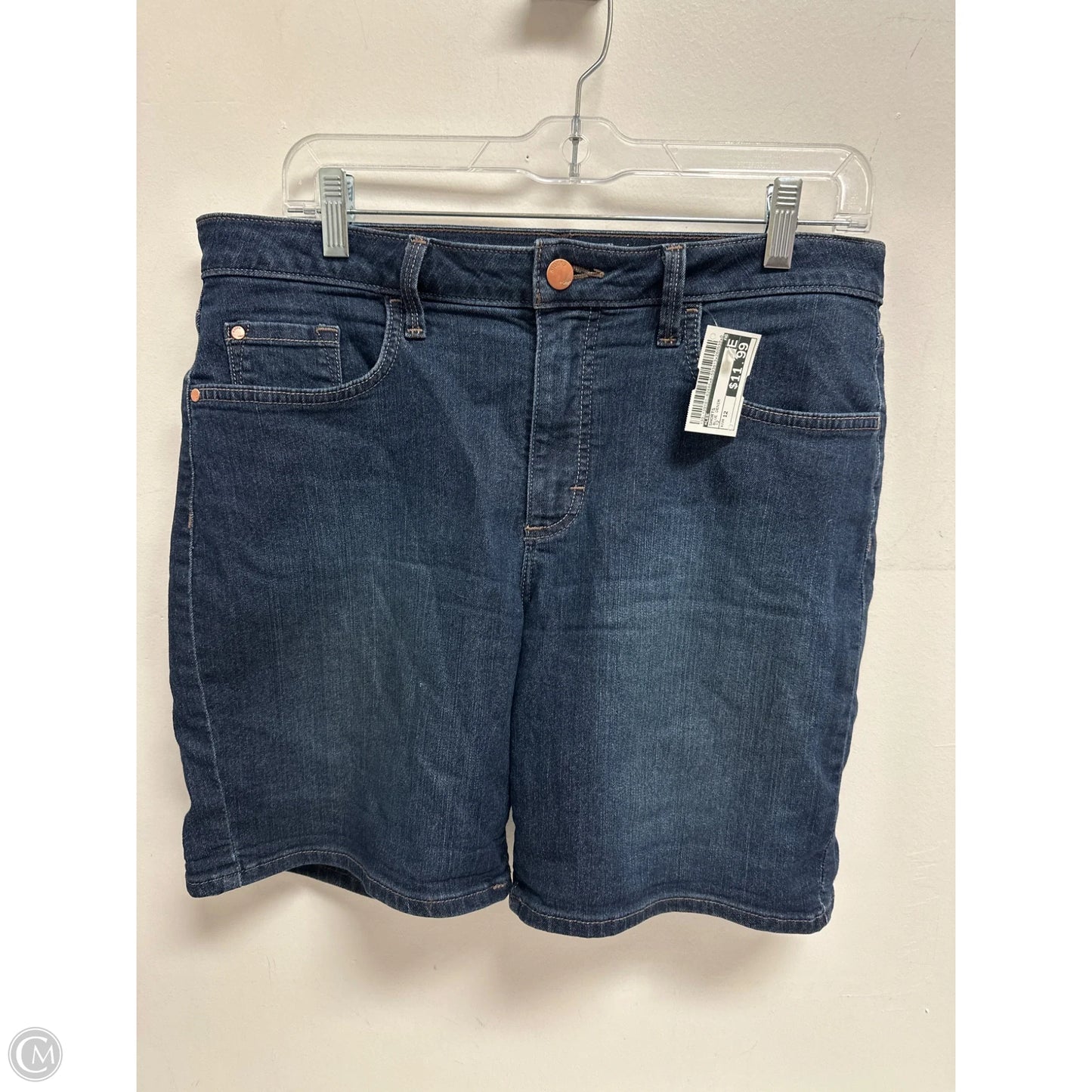 Shorts By Lee In Blue Denim, Size: 12