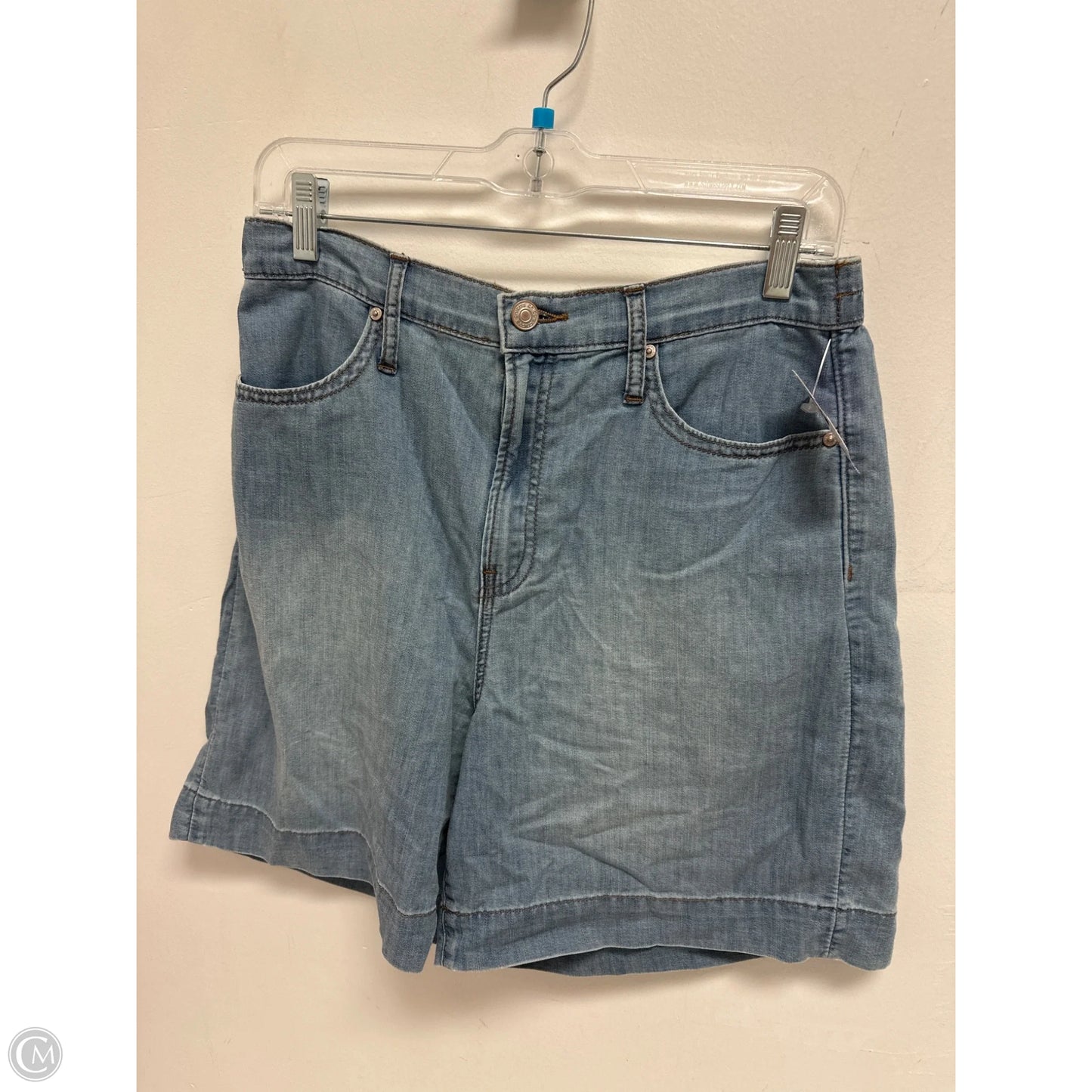 Shorts By Chicos In Blue Denim, Size: 6