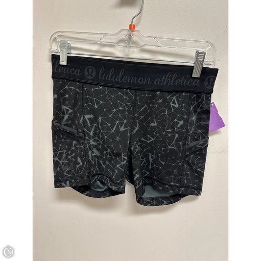 Athletic Shorts By Lululemon In Black, Size: 6
