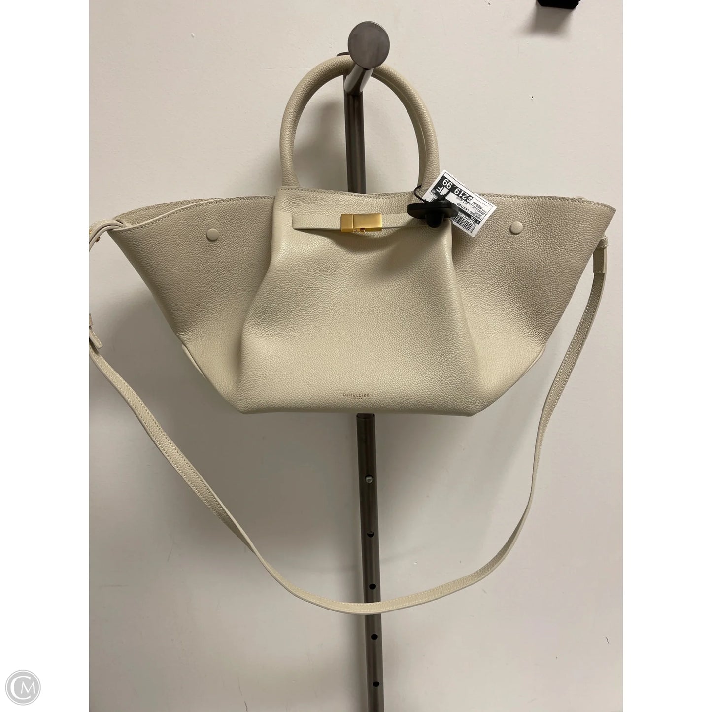 Handbag Leather By Cma, Size: Medium