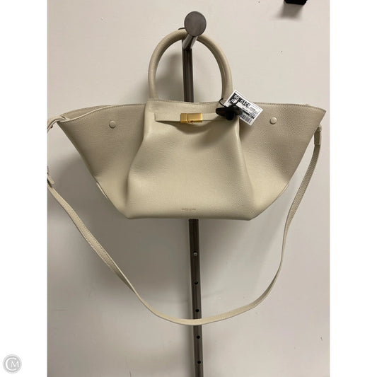 Handbag Leather By Cma, Size: Medium