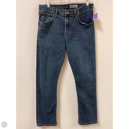 Jeans Boot Cut By Wrangler In Blue Denim, Size: 8