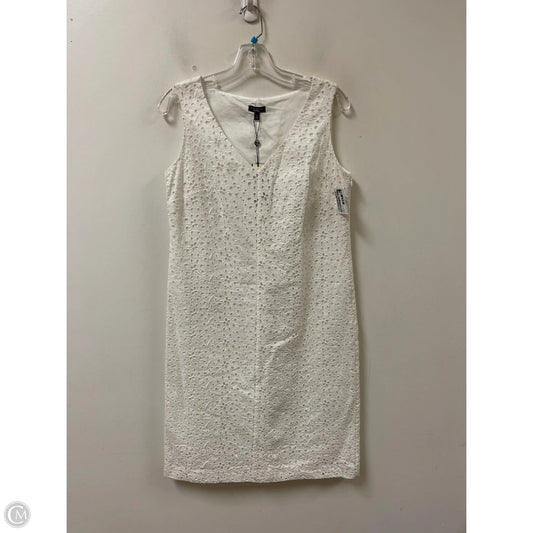 Dress Party Short By Talbots In White, Size: S