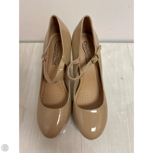 Shoes Heels Stiletto By City Classified In Tan, Size: 10