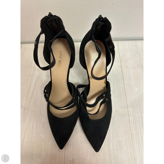 Shoes Heels Stiletto By Nine West In Black, Size: 10