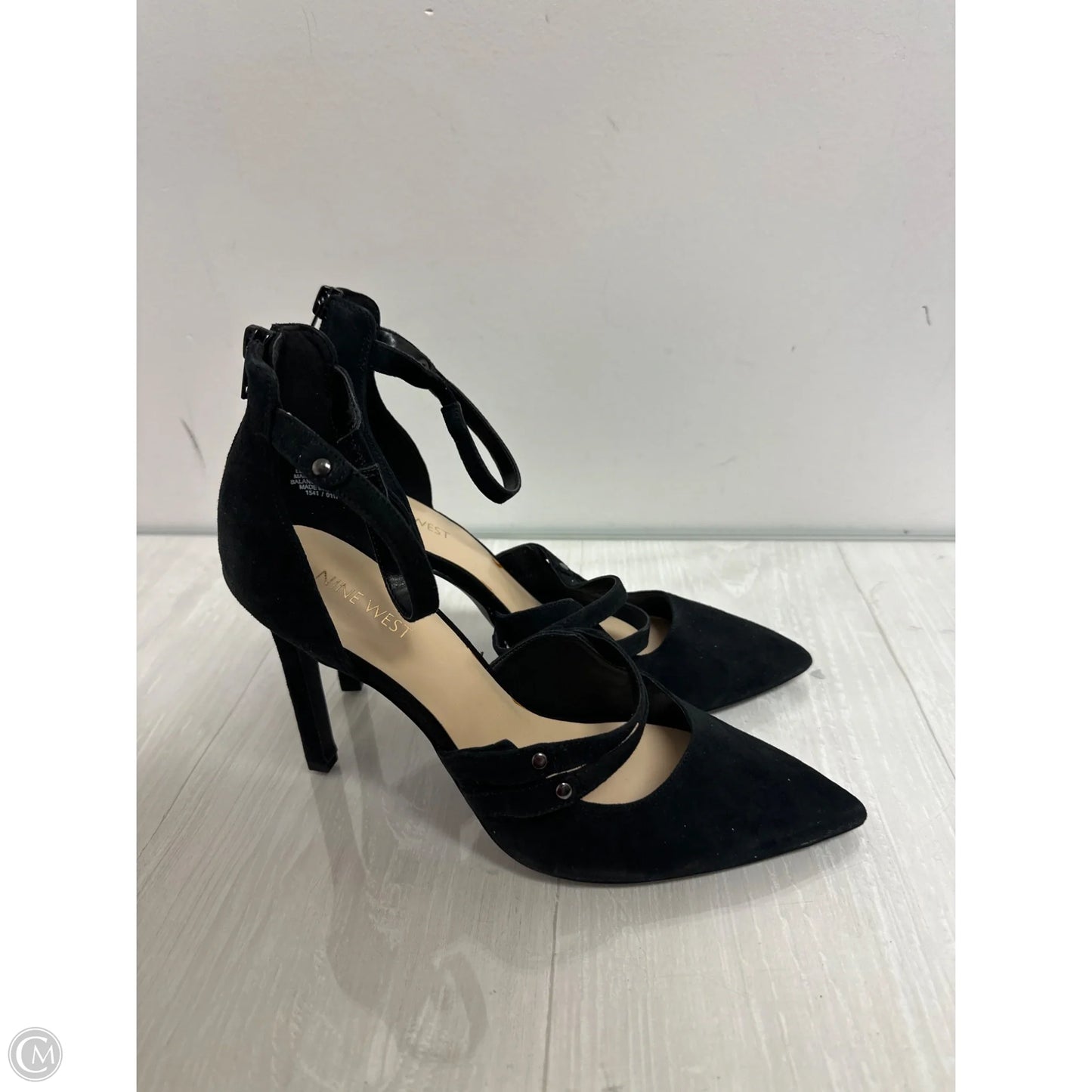 Shoes Heels Stiletto By Nine West In Black, Size: 10