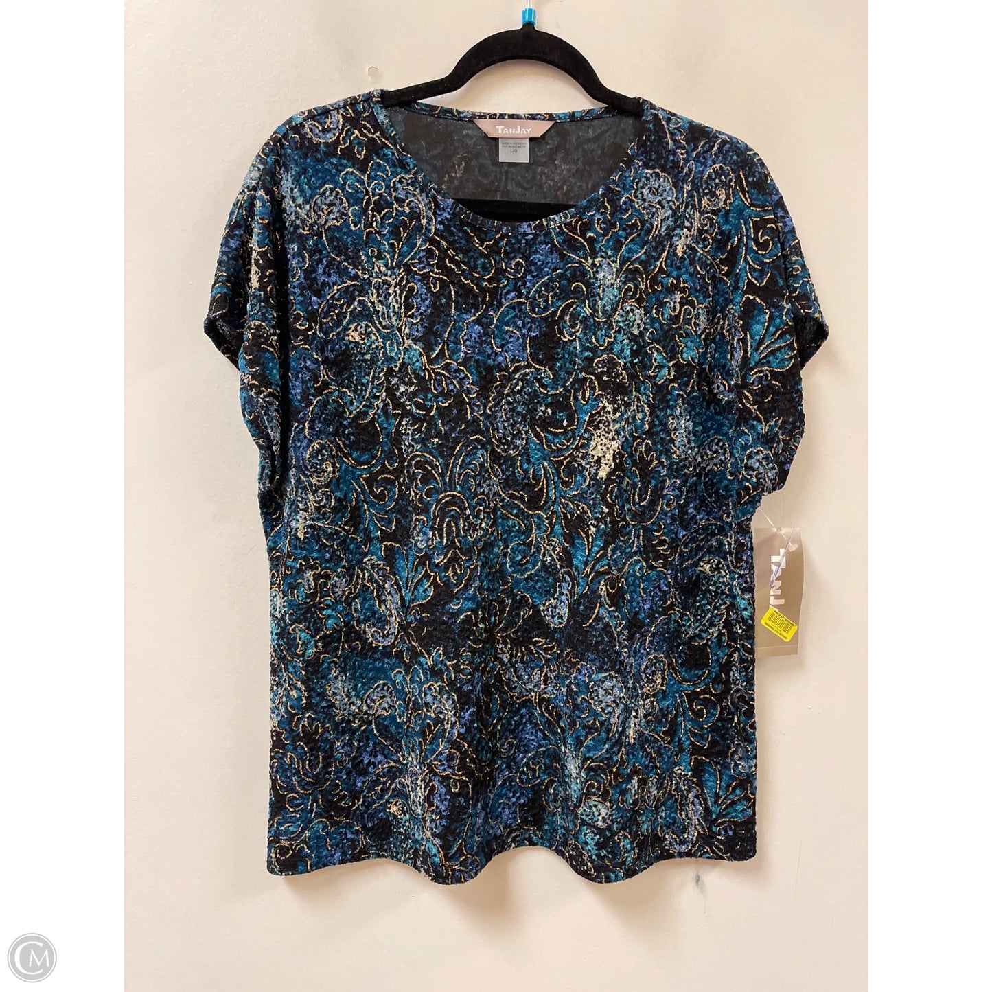Top Sleeveless By Tanjay In Blue, Size: L