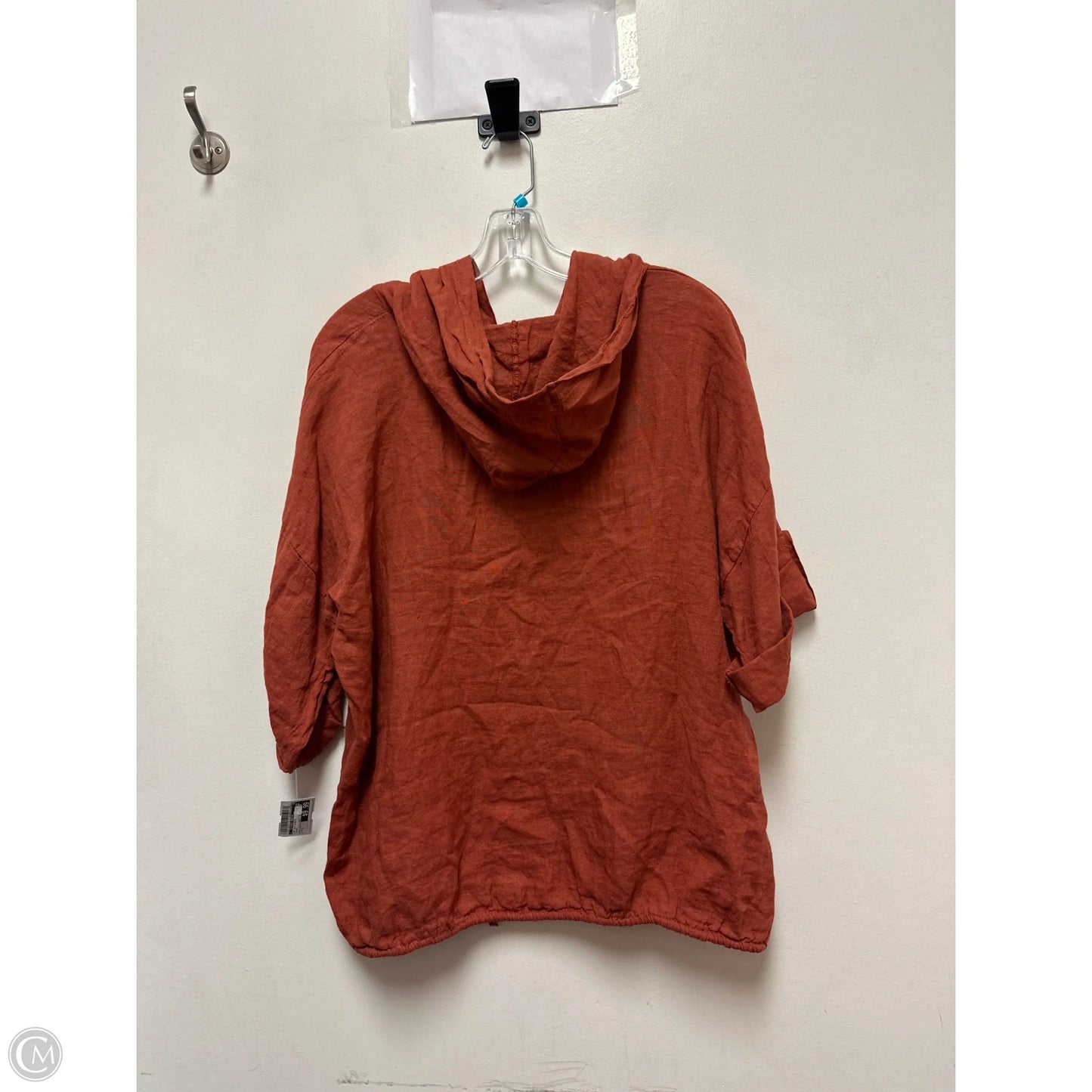 Top 3/4 Sleeve By Clothes Mentor In Orange, Size: S