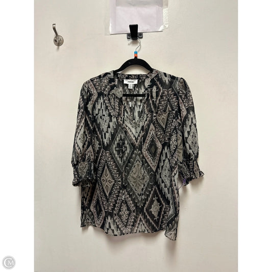 Top Short Sleeve Designer By Jason Wu In Multi-colored, Size: L