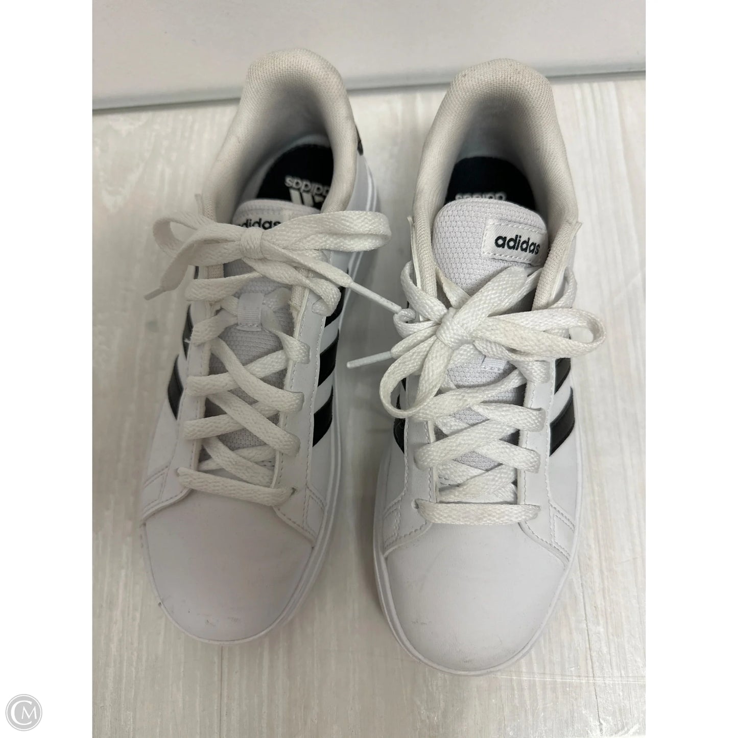 Shoes Athletic By Adidas In White, Size: 5.5