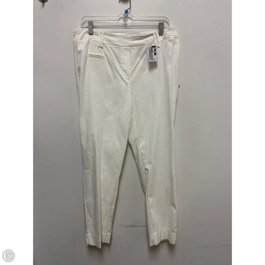 Pants Leggings By Jules & Leopold In Cream, Size: 14