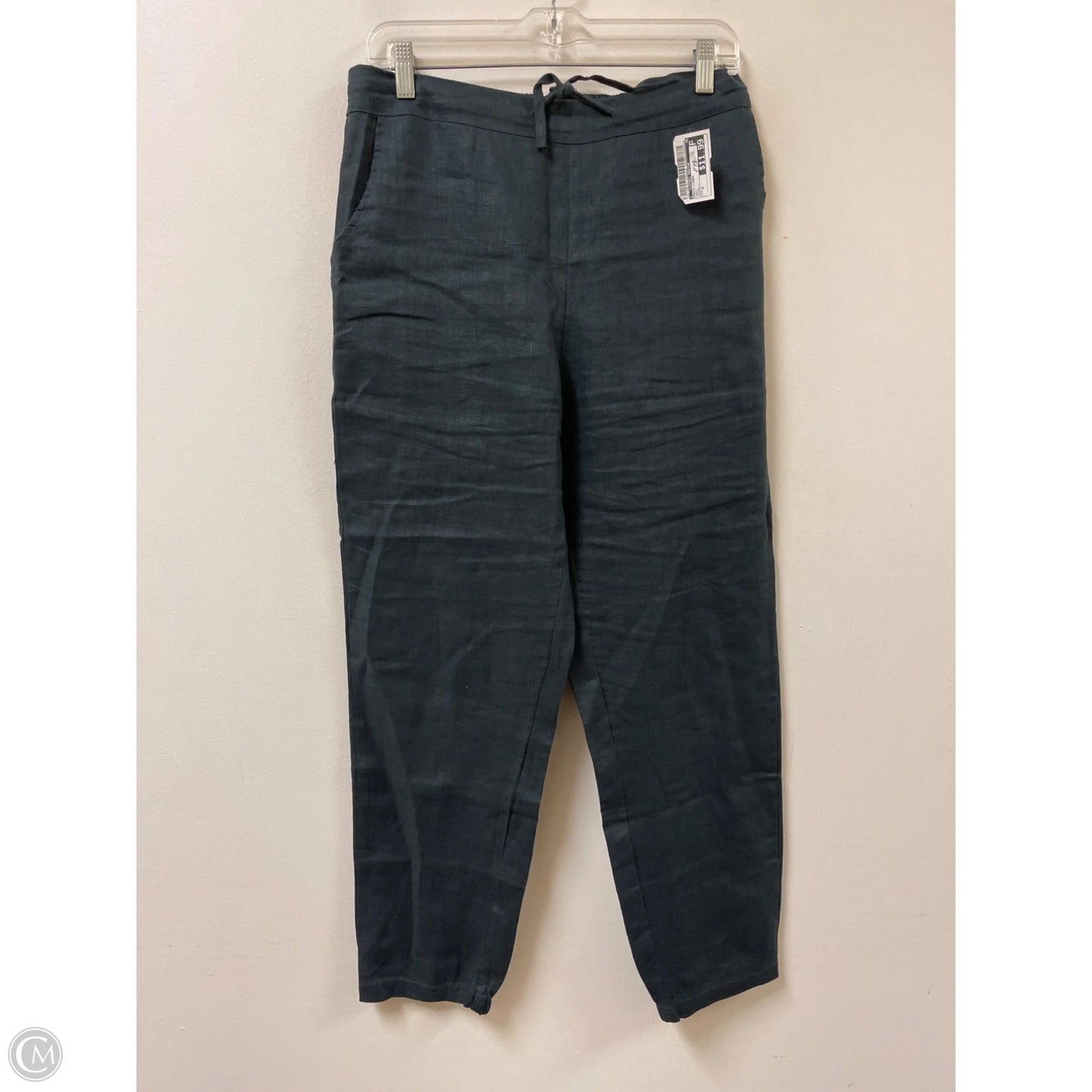 Pants Linen By Clothes Mentor In Navy, Size: 8