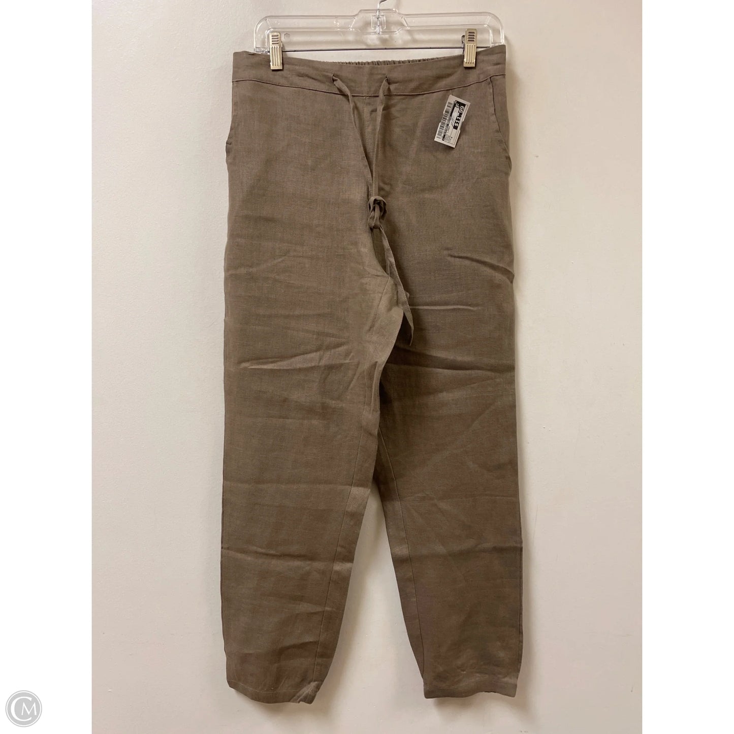 Pants Linen By Clothes Mentor In Brown, Size: 8
