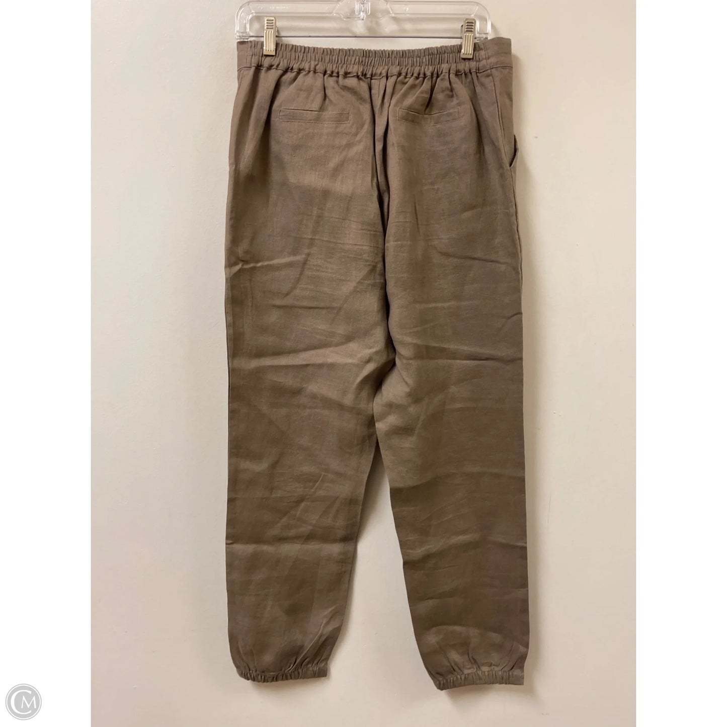 Pants Linen By Clothes Mentor In Brown, Size: 8