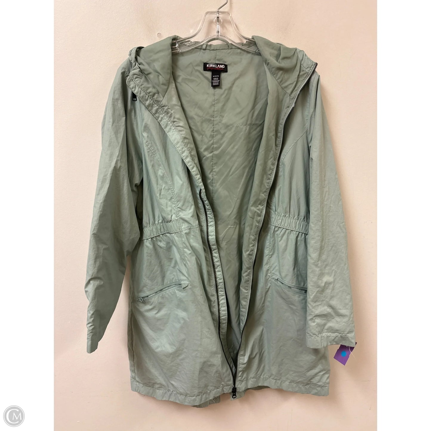 Jacket Utility By Kirkland In Green, Size: M